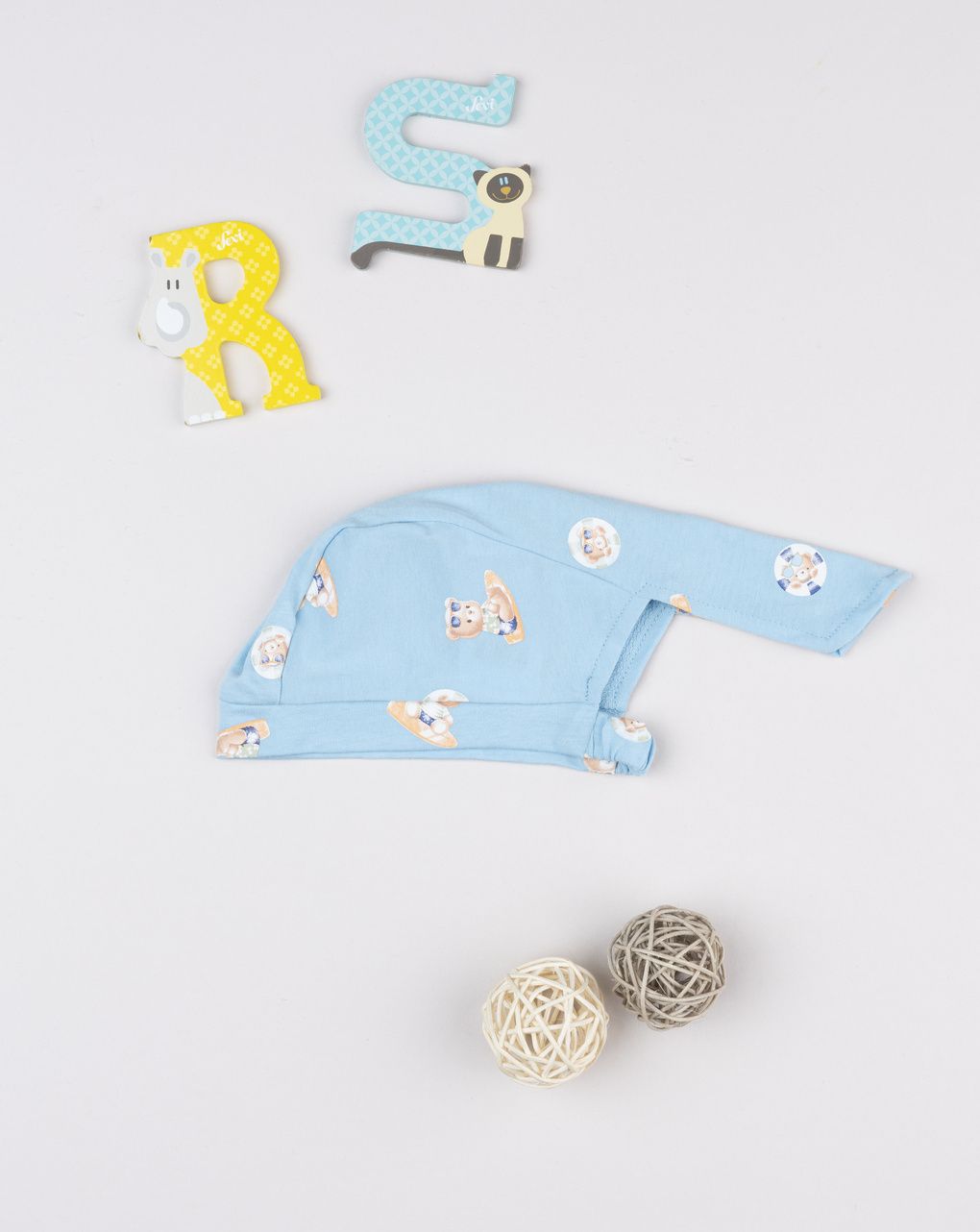 βρεφική μπαντάνα γαλάζια surf για αγόρι