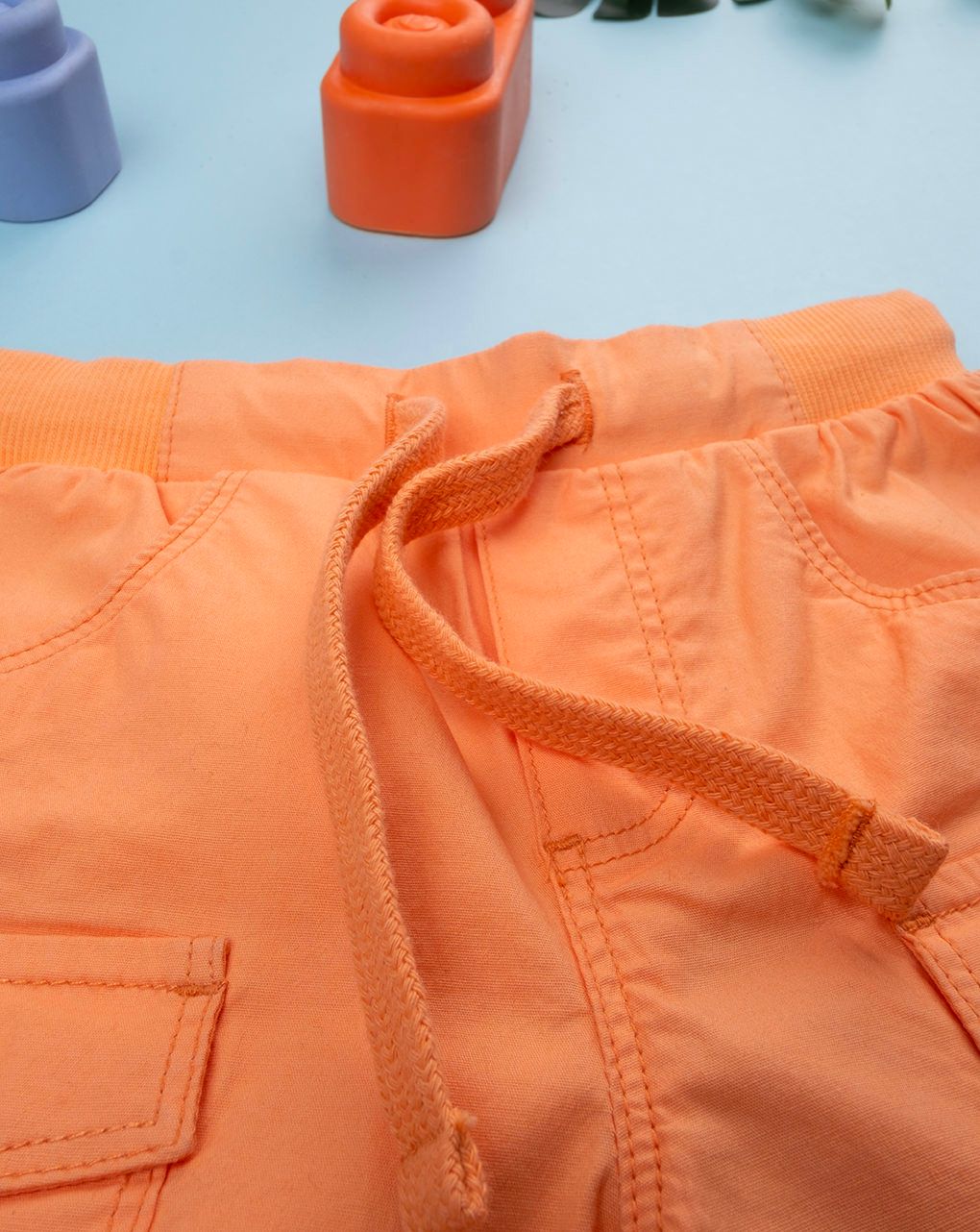 βρεφική βερμούδα πορτοκαλί surfer για αγόρι - Prénatal