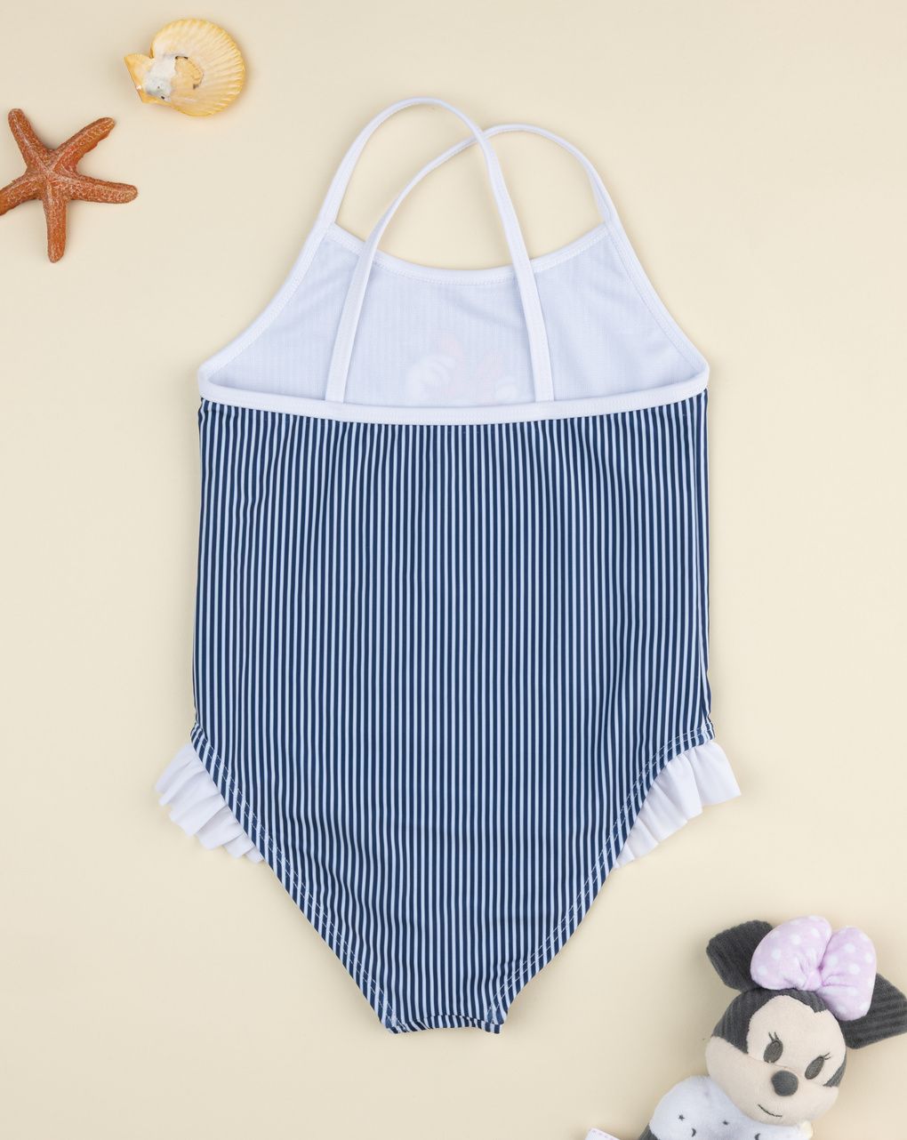 παιδικό ολόσωμο μαγιό ριγέ minnie για κορίτσι - Prénatal