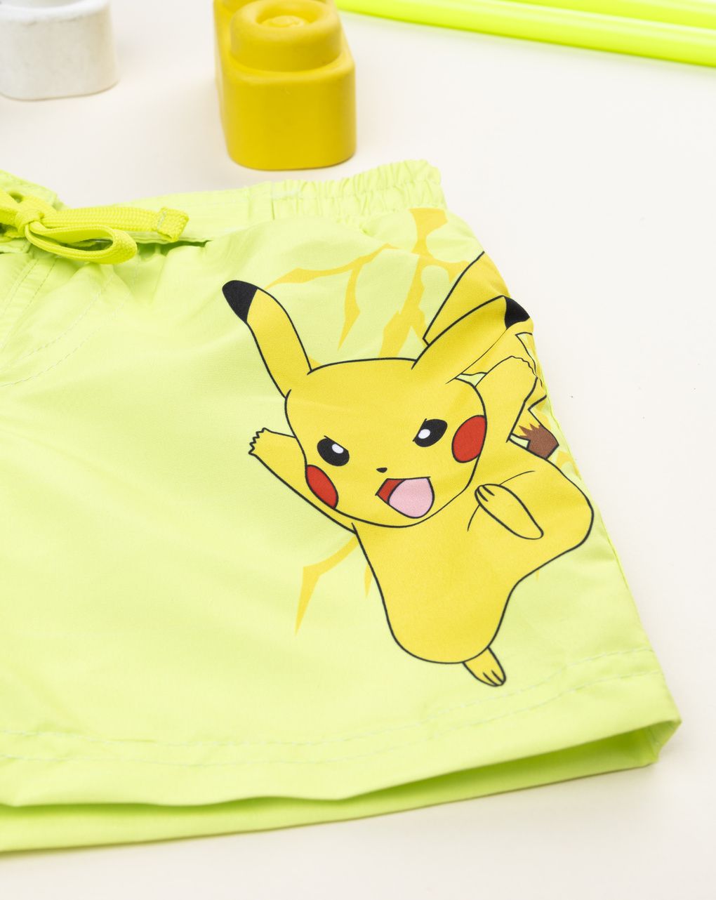 παιδικό μαγιό boxer λαχανί pikachu για αγόρι - Prénatal
