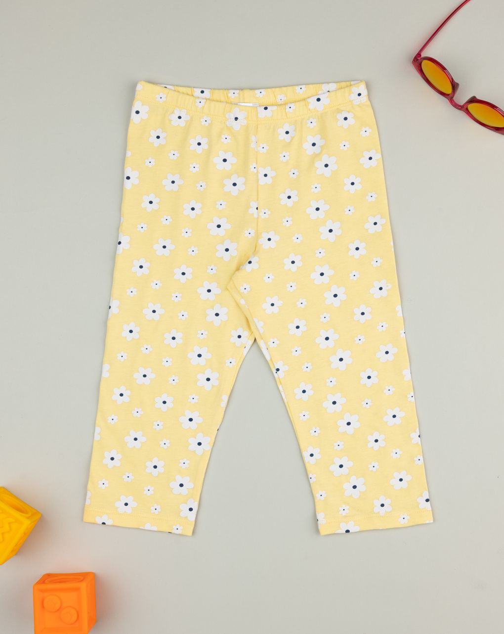 παιδικό κολάν κίτρινο με μαργαρίτες για κορίτσι - Prénatal