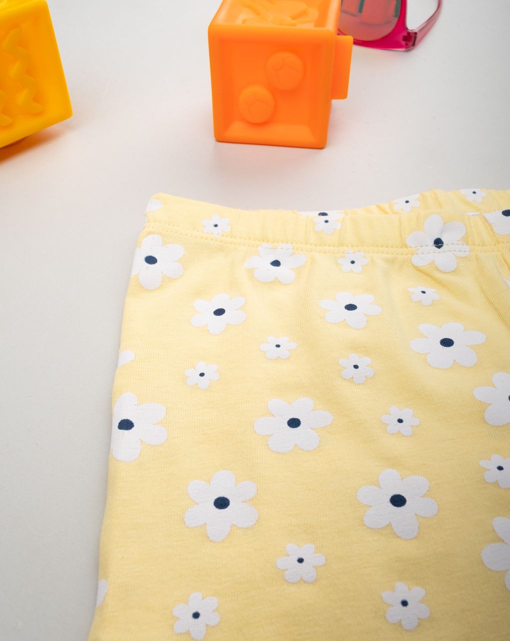 παιδικό κολάν κίτρινο με μαργαρίτες για κορίτσι - Prénatal