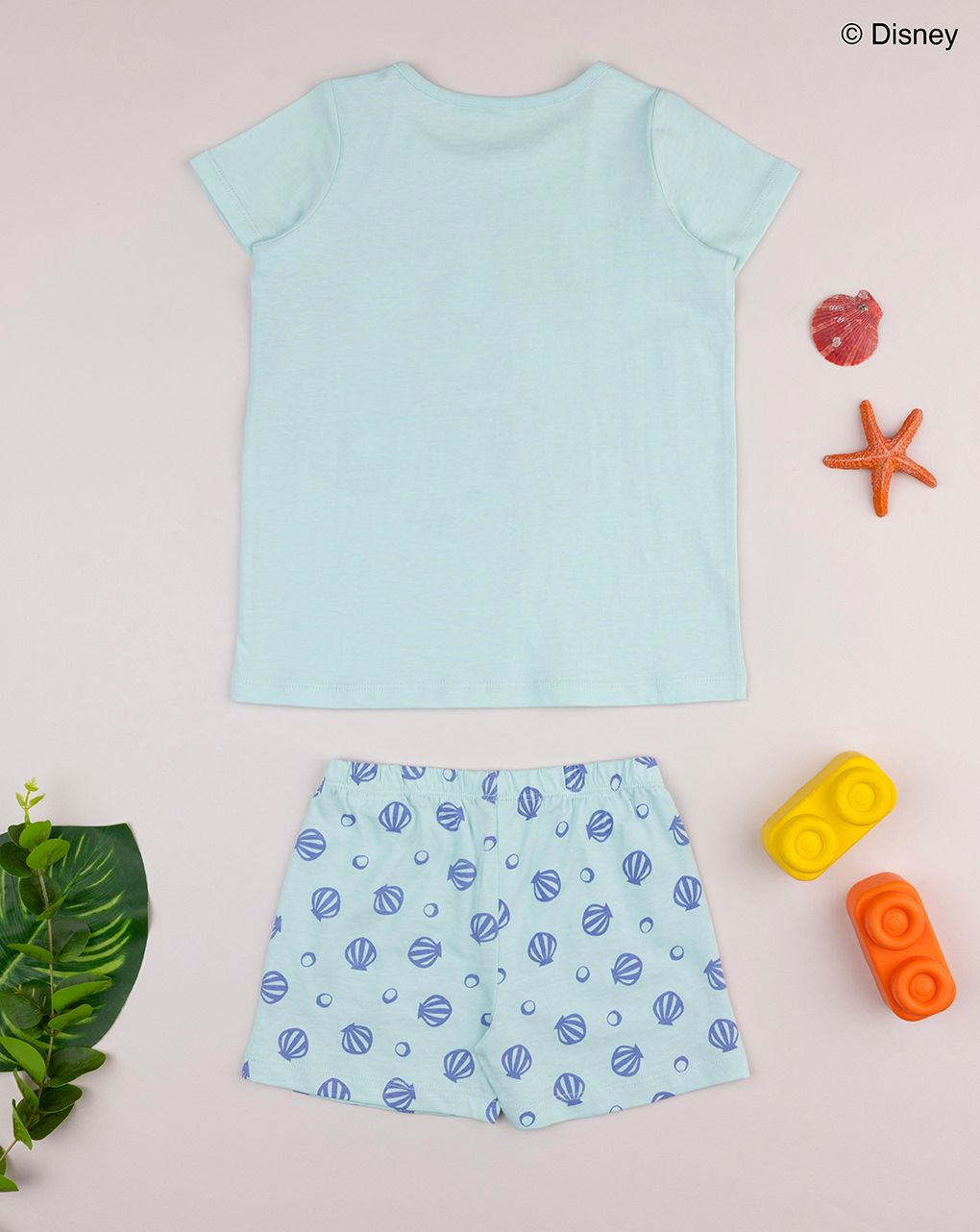 παιδική πιτζάμα τιρκουάζ ariel για κορίτσι - Prénatal