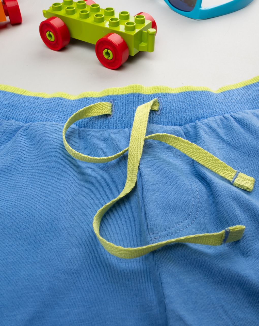 βρεφικό σορτσάκι μπλε sund and fun για αγόρι - Prénatal