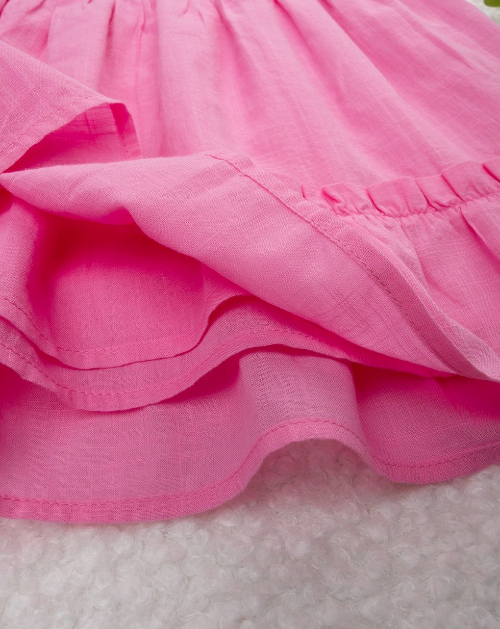 βρεφικό φόρεμα φούξια με πεταλούδα για κορίτσι - Prénatal