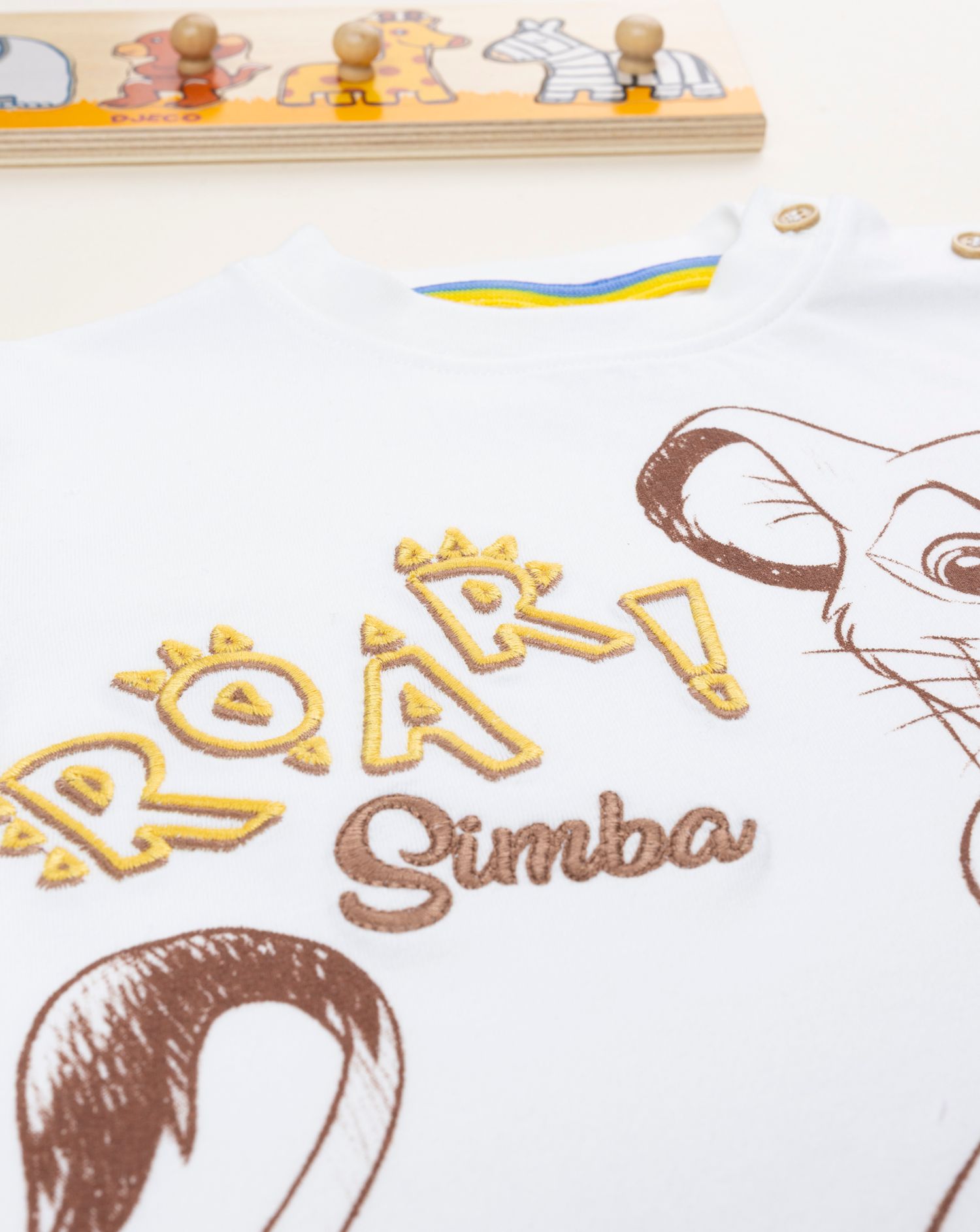 βρεφικό σετ t-shirt και βερμούδα simba για αγόρι - Prénatal