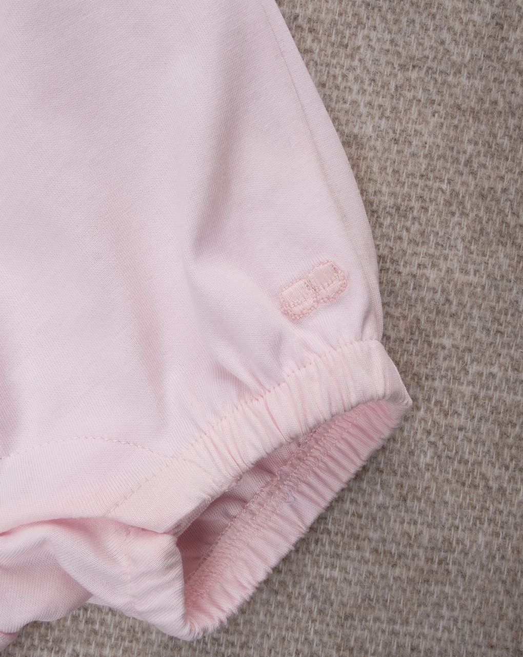 βρεφικό φορμάκι λευκό/ροζ με λουλούδια για κορίτσι - Prénatal