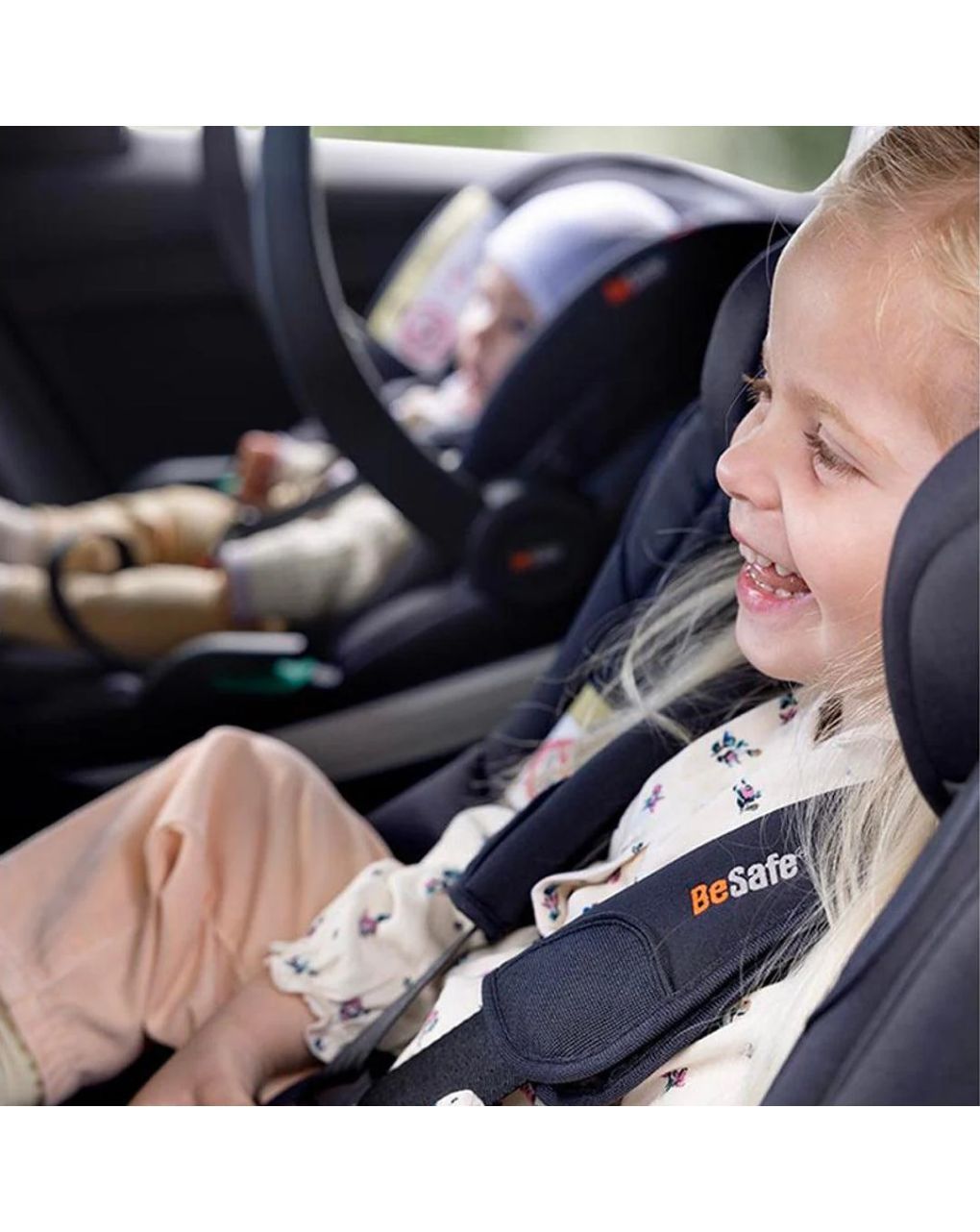 Besafe περιστρεφόμενο κάθισμα αυτοκινήτου beyond 360 i-size (61-125cm) black soft breeze 11036247.bsb - Be Safe