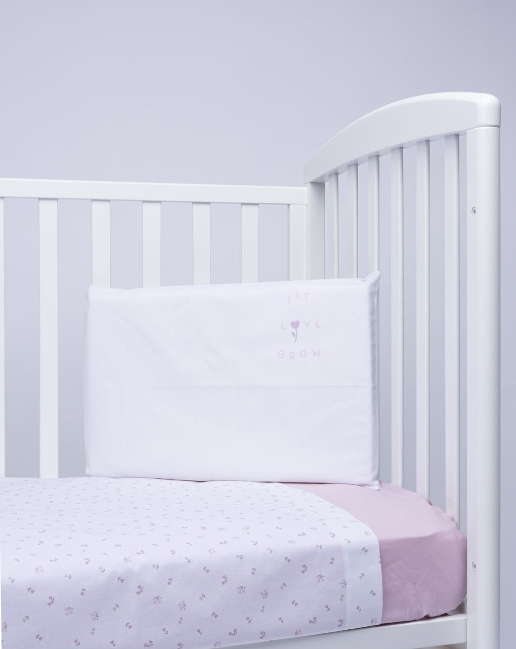 βρεφικό σετ για κρεβάτι φλοράλ ροζ πακέτο x3 - Prénatal