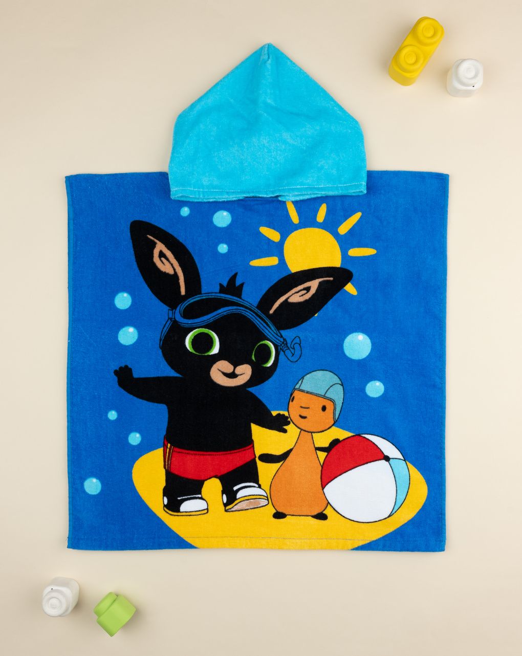 βρεφικό πόντσο θαλάσσης μπλε bing για αγόρι