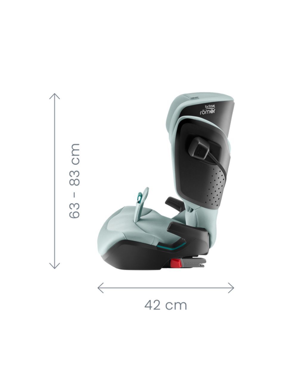 Britax romer κάθισμα αυτοκινήτου kidfix pro i-size (100-150cm) style mineral grey - Britax/Romer