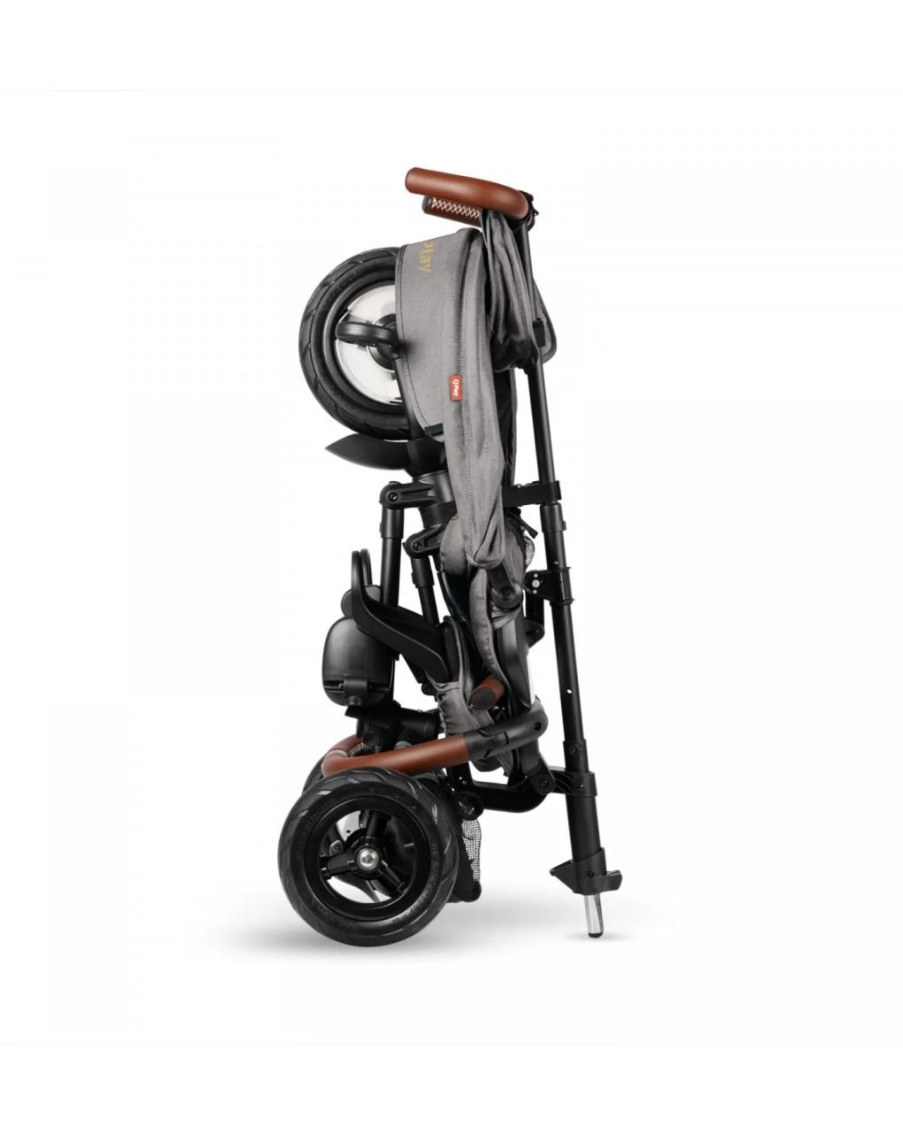 Qplay τρίκυκλο rito deluxe air gel wheels grey 01-1212068-03 - QPLAY