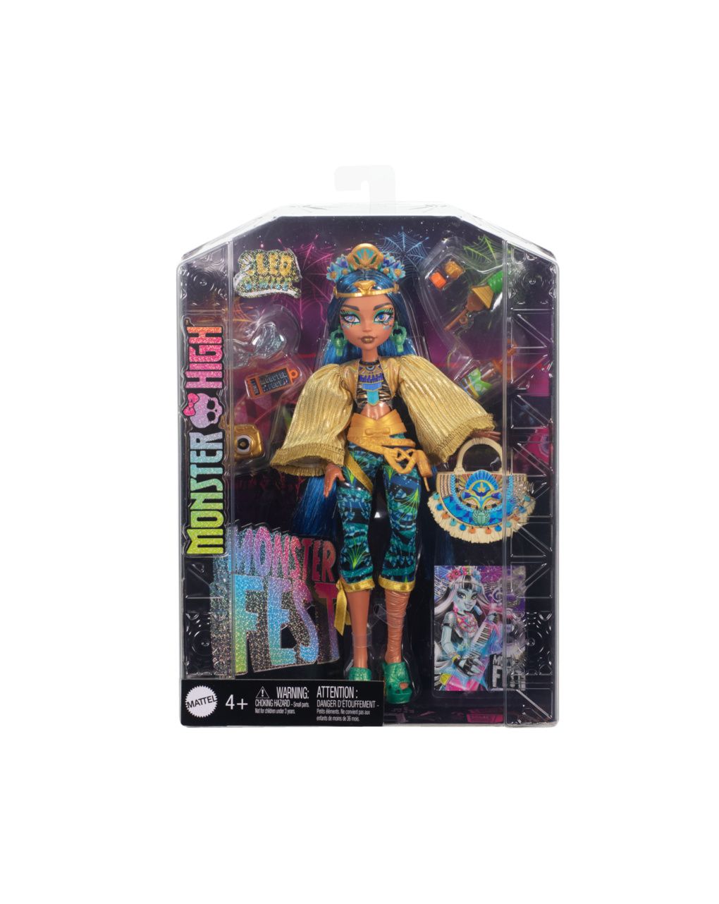 Monster high κούκλα monster fest-cleo hxh81 - Monster High