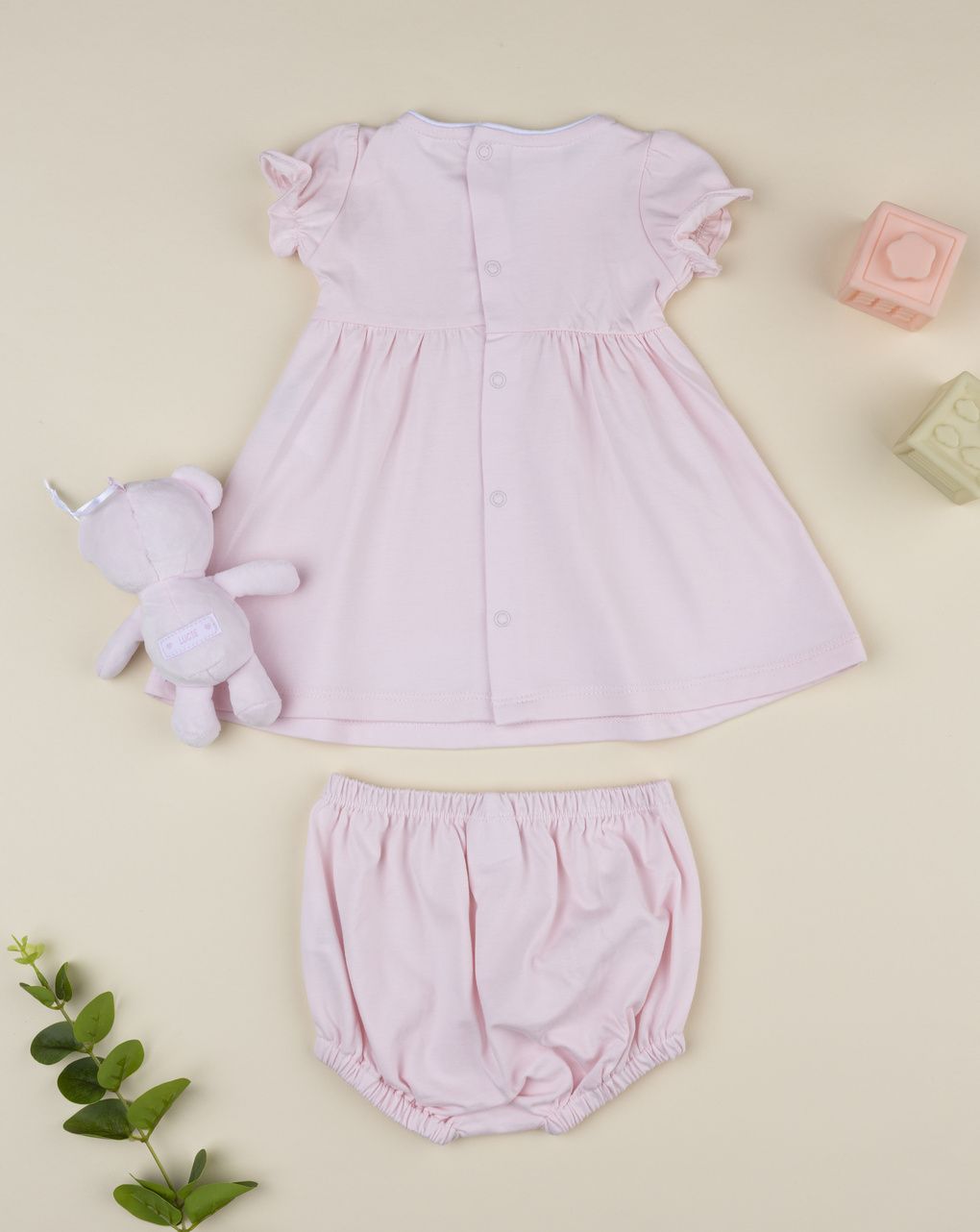 βρεφικό φόρεμα ροζ gift για κορίτσι - Prénatal