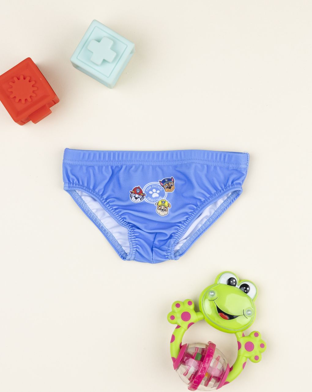 βρεφικό μαγιό σλιπ μπλε paw patrol για αγόρι