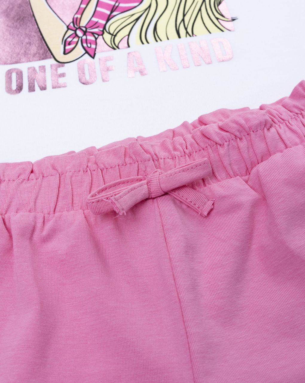 παιδικό σετ t-shirt και σορτσάκι barbie για κορίτσι - Prénatal