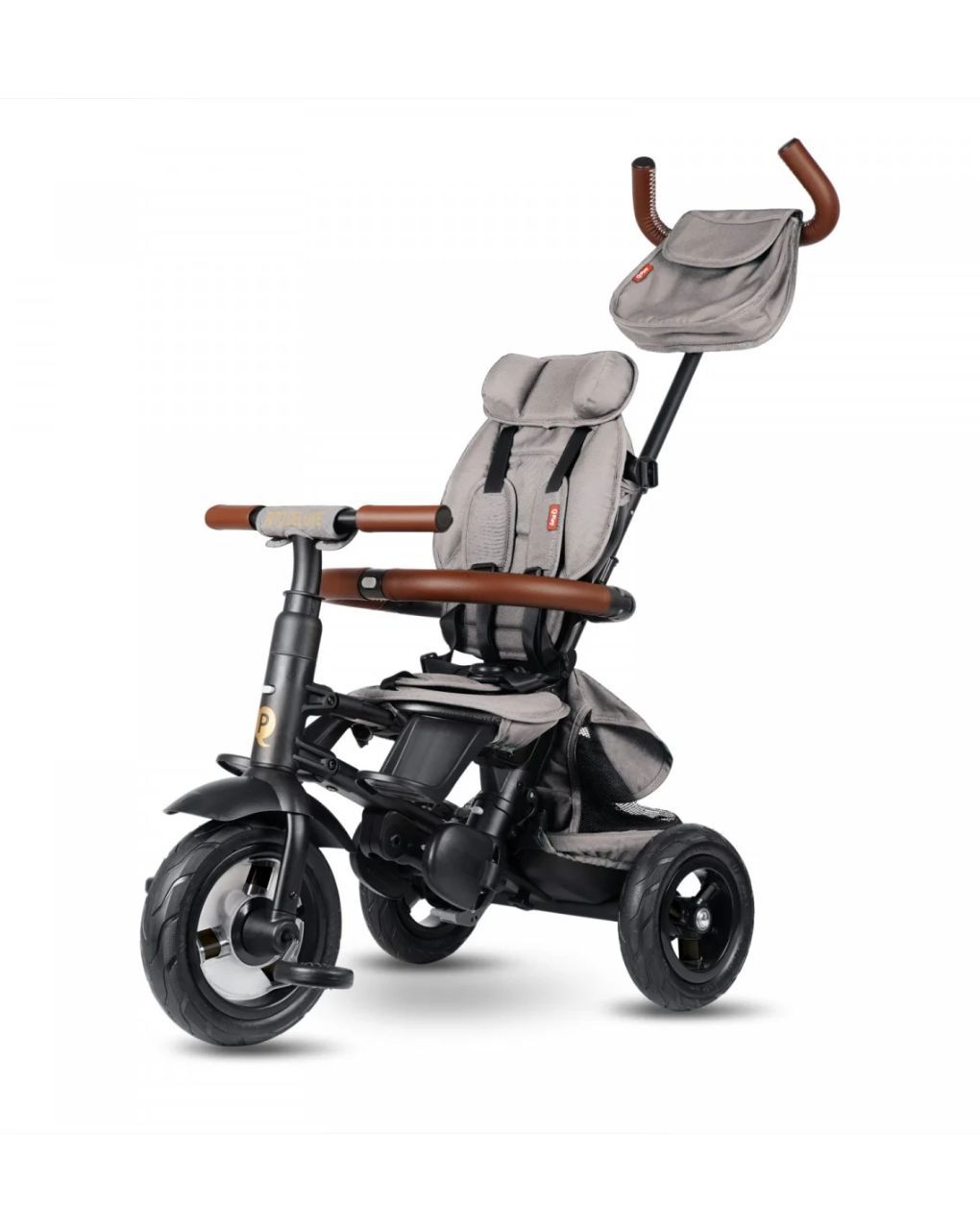 Qplay τρίκυκλο rito deluxe air gel wheels grey 01-1212068-03 - QPLAY