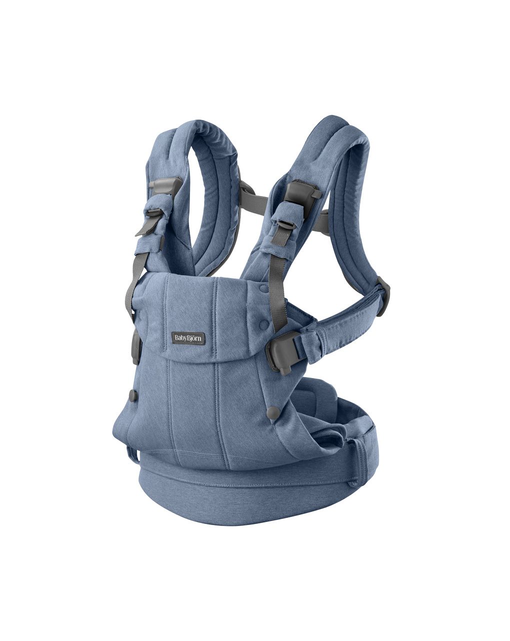 Babybjorn μάρσιπος harmony woven melange blue