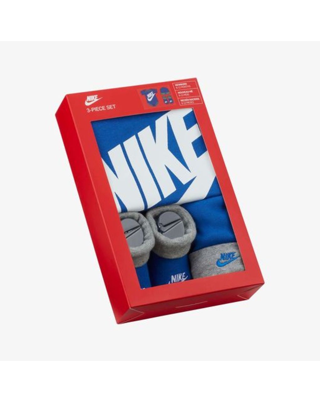 Nike αθλητικό σετ x3 0-6 μηνών ln0073-u89 για αγόρι - Nike