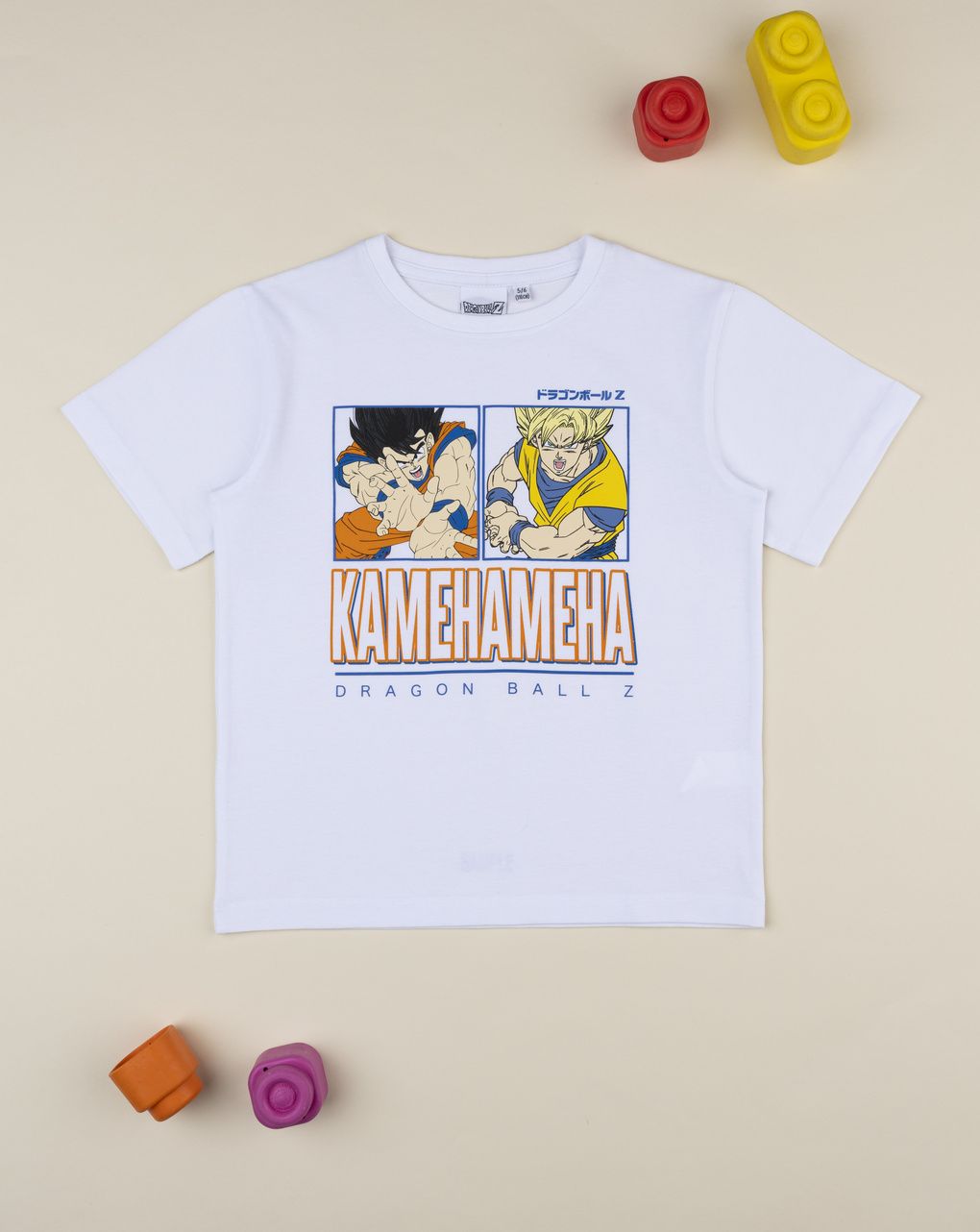 παιδικό t-shirt λευκό dragon ball για αγόρι - Prénatal