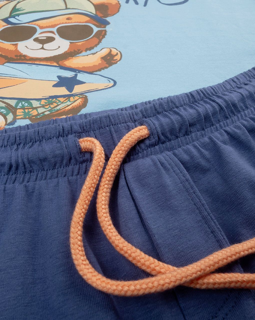 βρεφικό σετ t-shirt και σορτσάκι surf για αγόρι - Prénatal