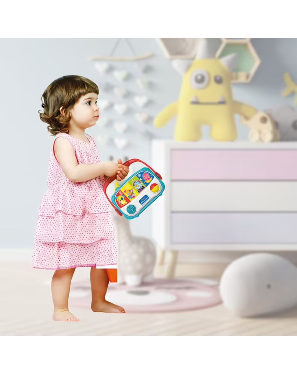 Baby clementoni βρεφικό παιχνίδι baby ραδιόφωνο 1000-17459 - BABY CLEMENTONI