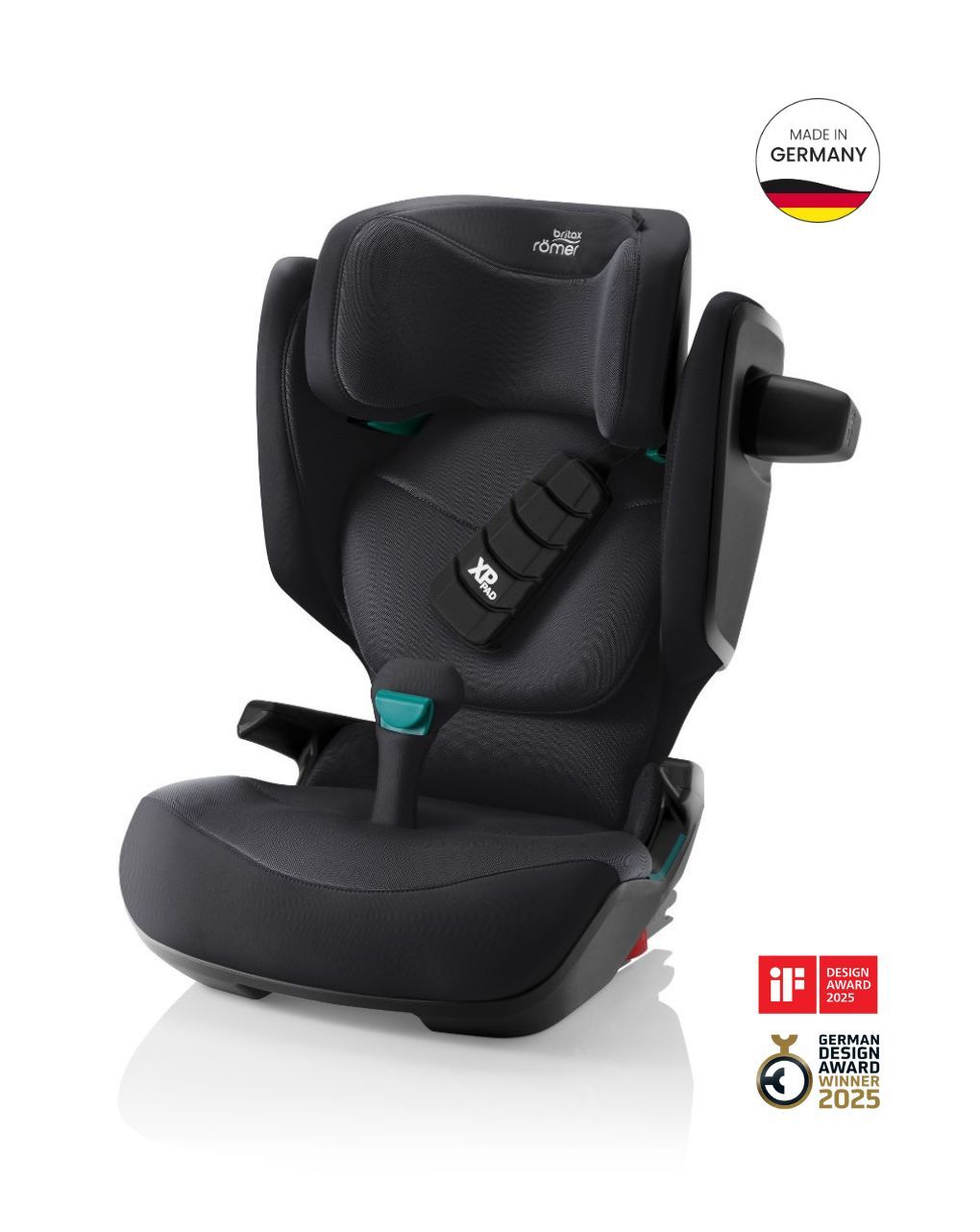 Britax romer κάθισμα αυτοκινήτου kidfix pro i-size (100-150cm) style carbon black