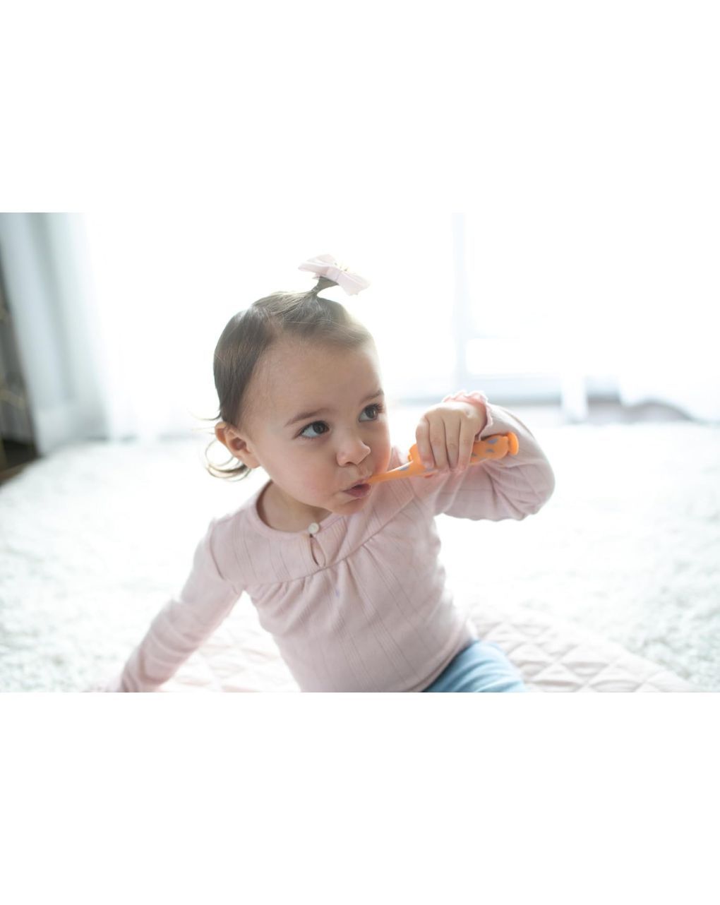 Dr. brown's οδοντόβουρτσα βίδρα orange hg097 - Dr Browns