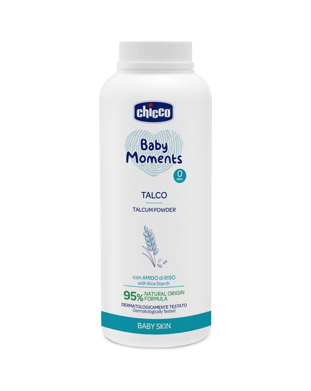 Chicco baby moments βρεφική πούδρα ταλκ για την αλλαγή της πάνας 150gr - Chicco