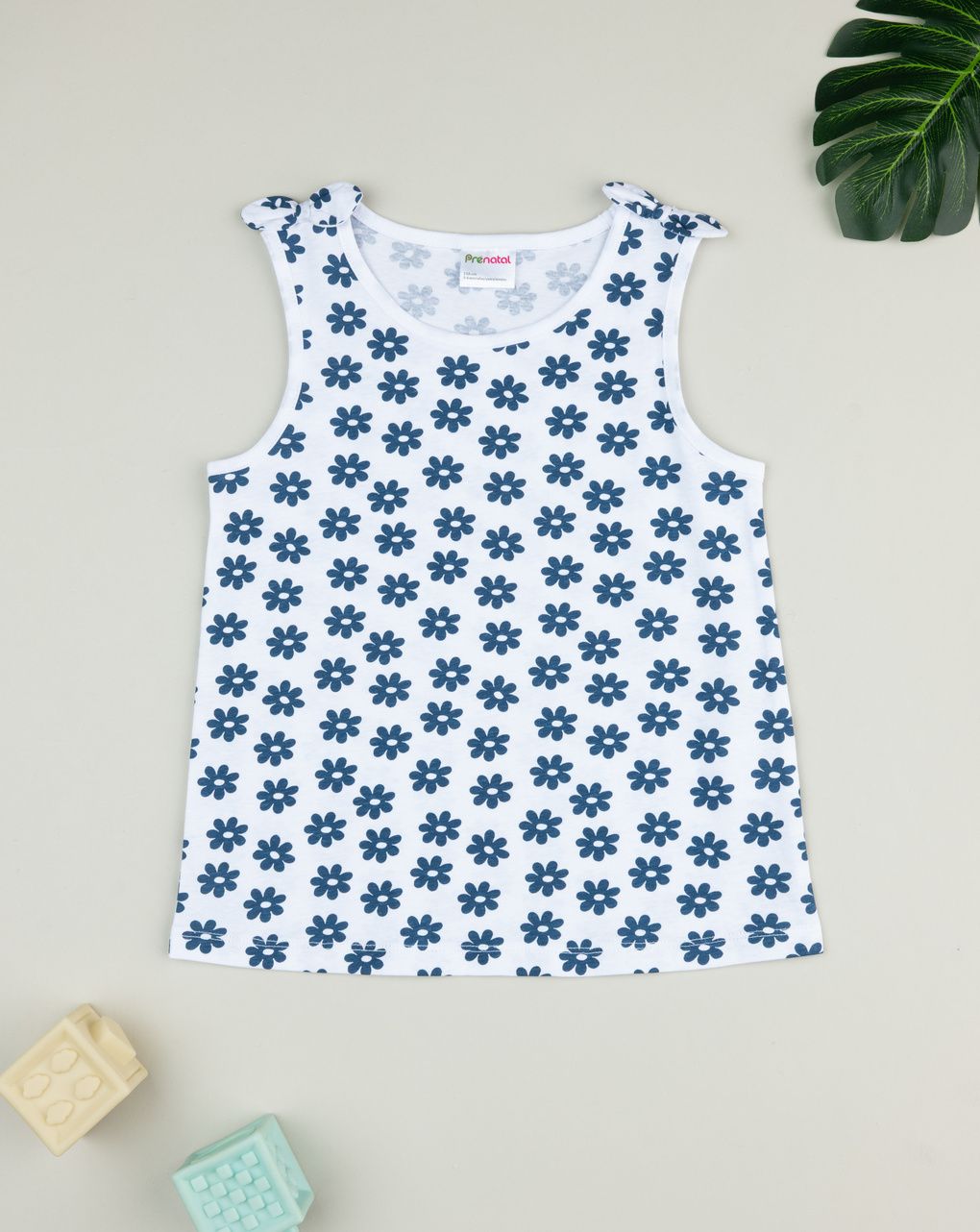 παιδική μπλούζα λευκή με μαργαρίτες για κορίτσι