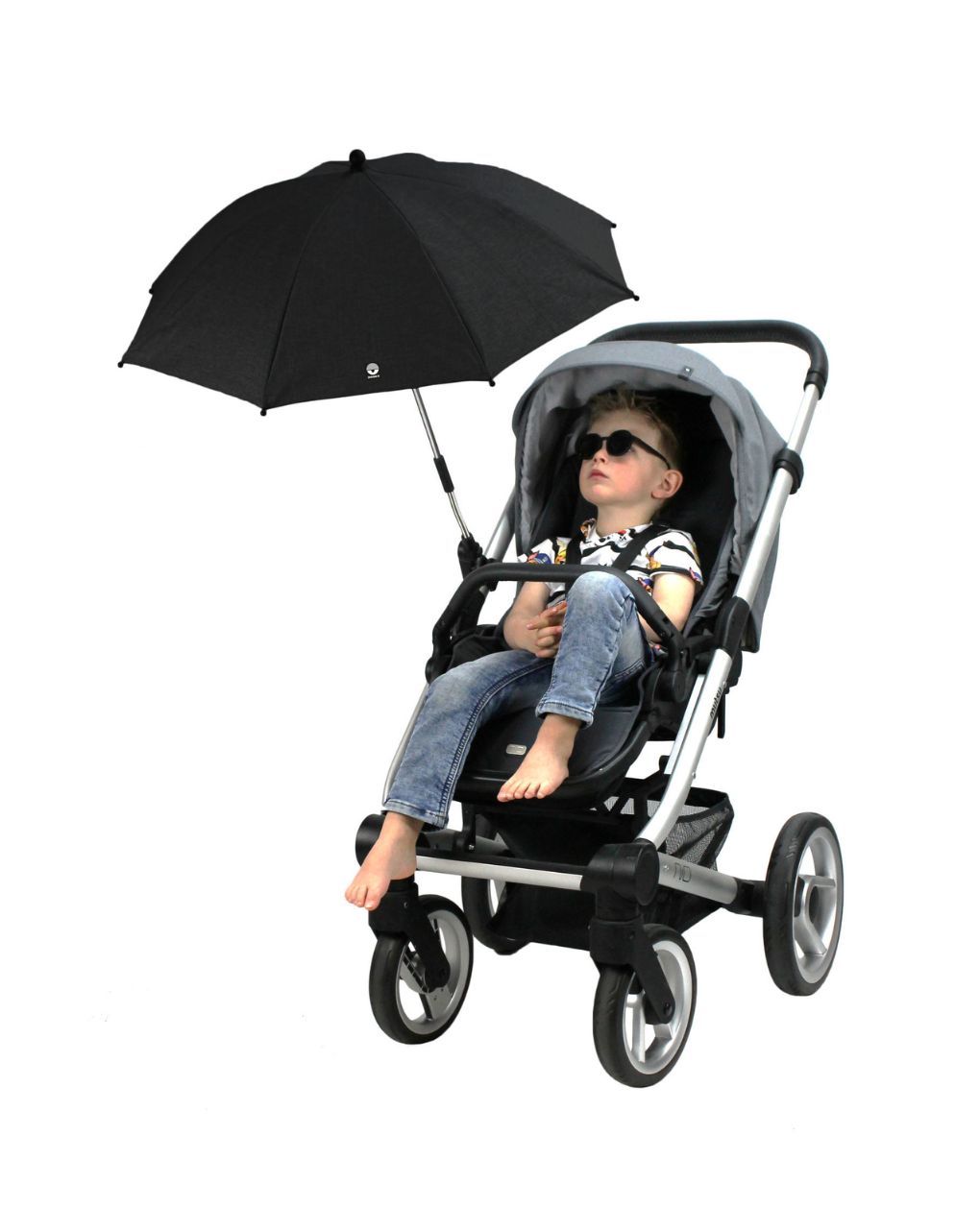 Dooky ομπρέλα καροτσιού με δείκτη προστασίας upf 50+ black dk-5728251 - Dooky