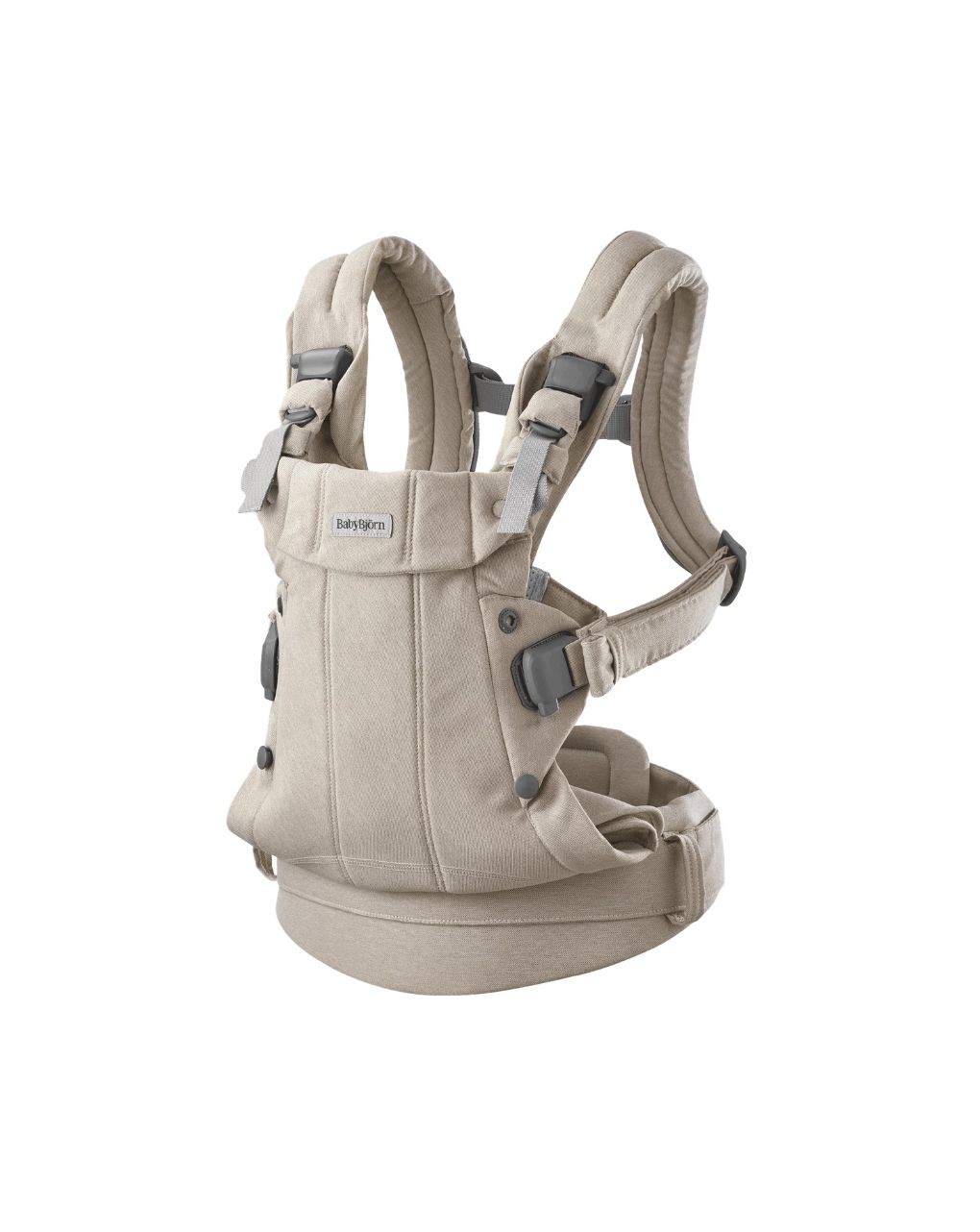 Babybjörn μάρσιπος harmony woven mélange light beige 088032