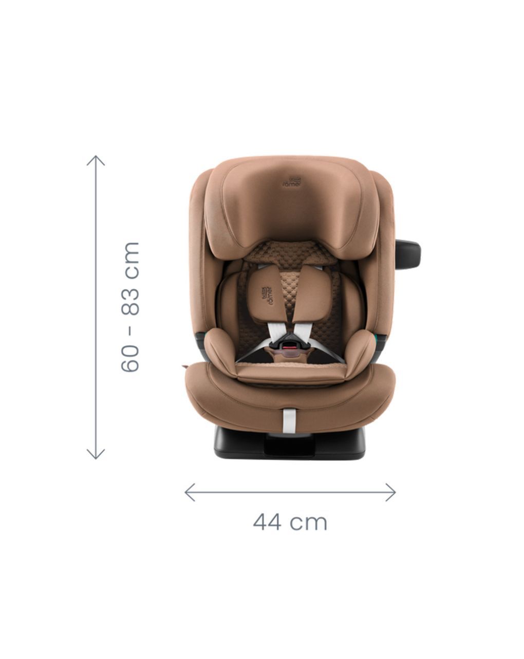 Britax romer κάθισμα αυτοκινήτου advansafix pro i-size (76-150cm) style teak - Britax/Romer
