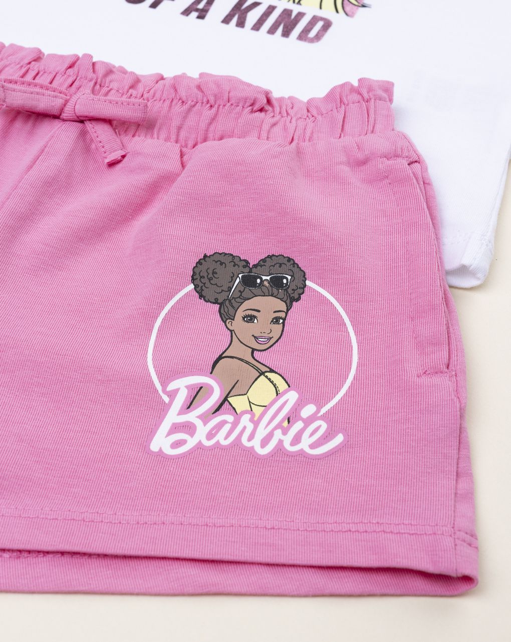 παιδικό σετ t-shirt και σορτσάκι barbie για κορίτσι - Prénatal