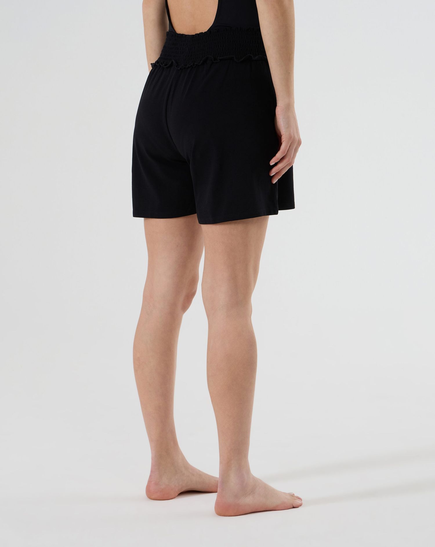 γυναικείο σορτσάκι εγκυμοσύνης μαύρο - Prénatal