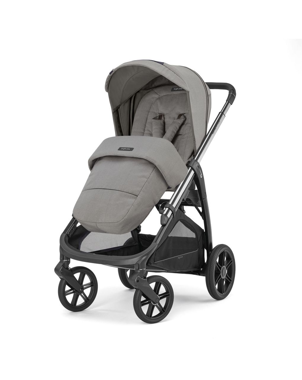 Inglesina σύστημα μεταφοράς quattro aptica darwin recline με σκελετό litio platinum grey - Inglesina