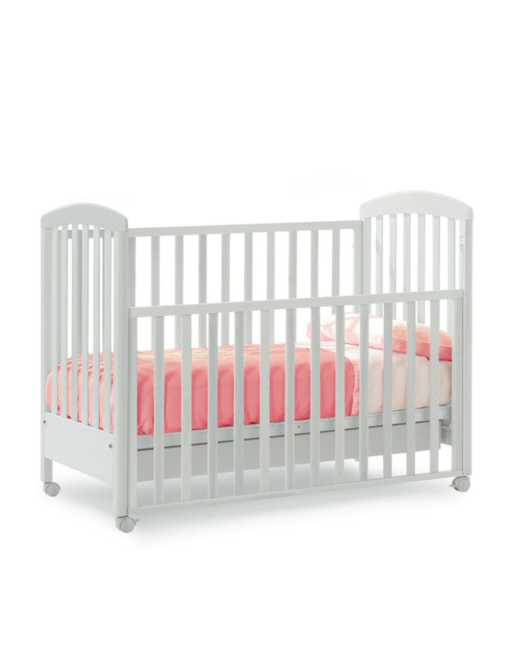 Giordani κρεβάτι alice λευκό 2.0 (με στρώμα 62x125cm) - Giordani