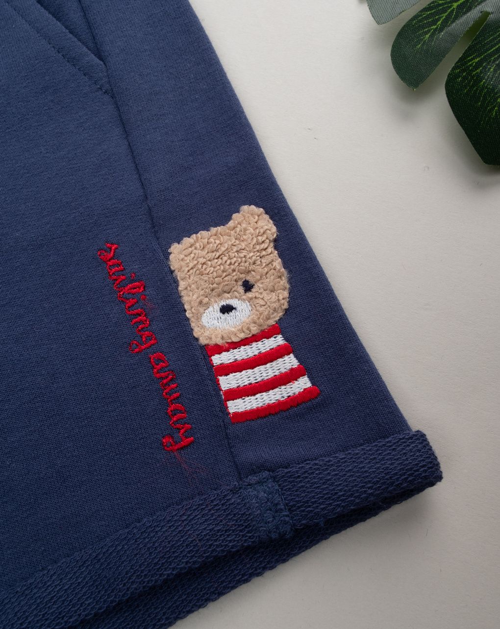 βρεφικό σορτσάκι μπλε sailing away για αγόρι - Prénatal