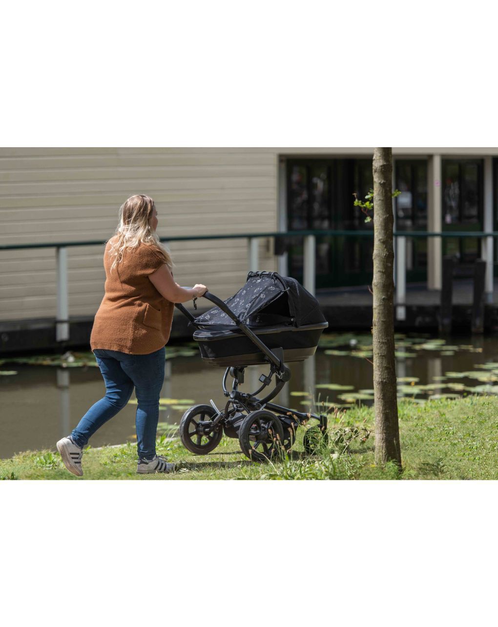 Dooky ηλιοπροστασία με upf50+ προστασία romantic leaves black dk-126711 - Dooky