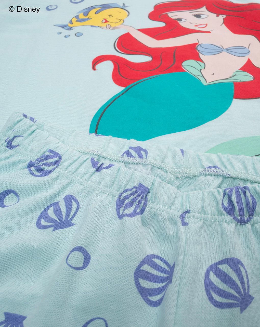 παιδική πιτζάμα τιρκουάζ ariel για κορίτσι - Prénatal