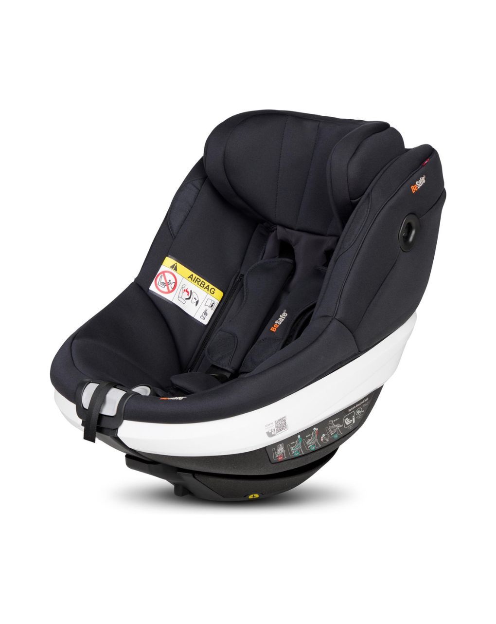 Besafe περιστρεφόμενο κάθισμα αυτοκινήτου beyond 360 i-size (61-125cm) black soft breeze 11036247.bsb - Be Safe
