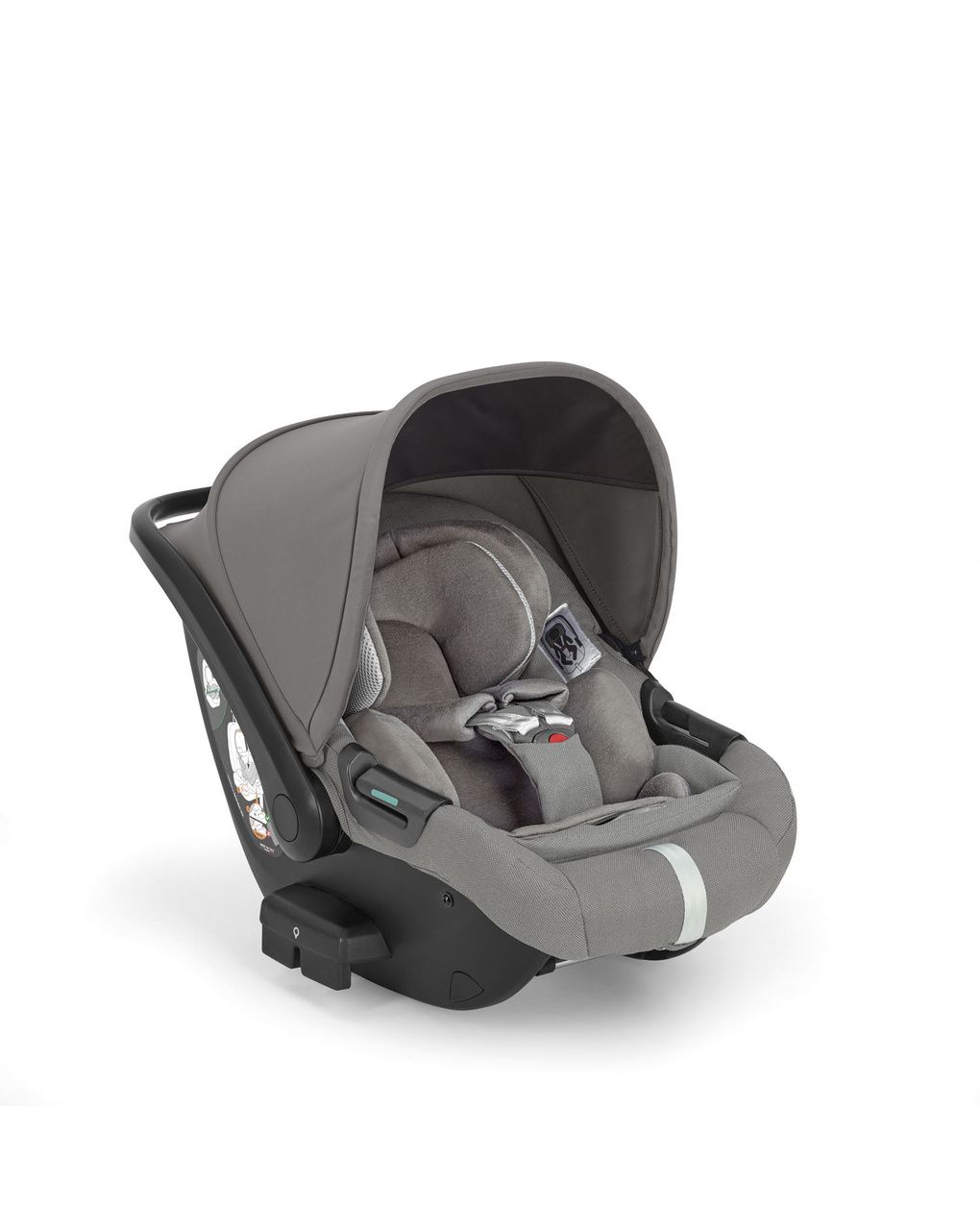 Inglesina σύστημα μεταφοράς quattro aptica darwin recline με σκελετό litio platinum grey - Inglesina