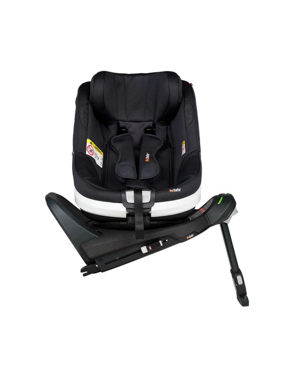 Besafe περιστρεφόμενο κάθισμα αυτοκινήτου beyond 360 i-size (61-125cm) black soft breeze 11036247.bsb - Be Safe