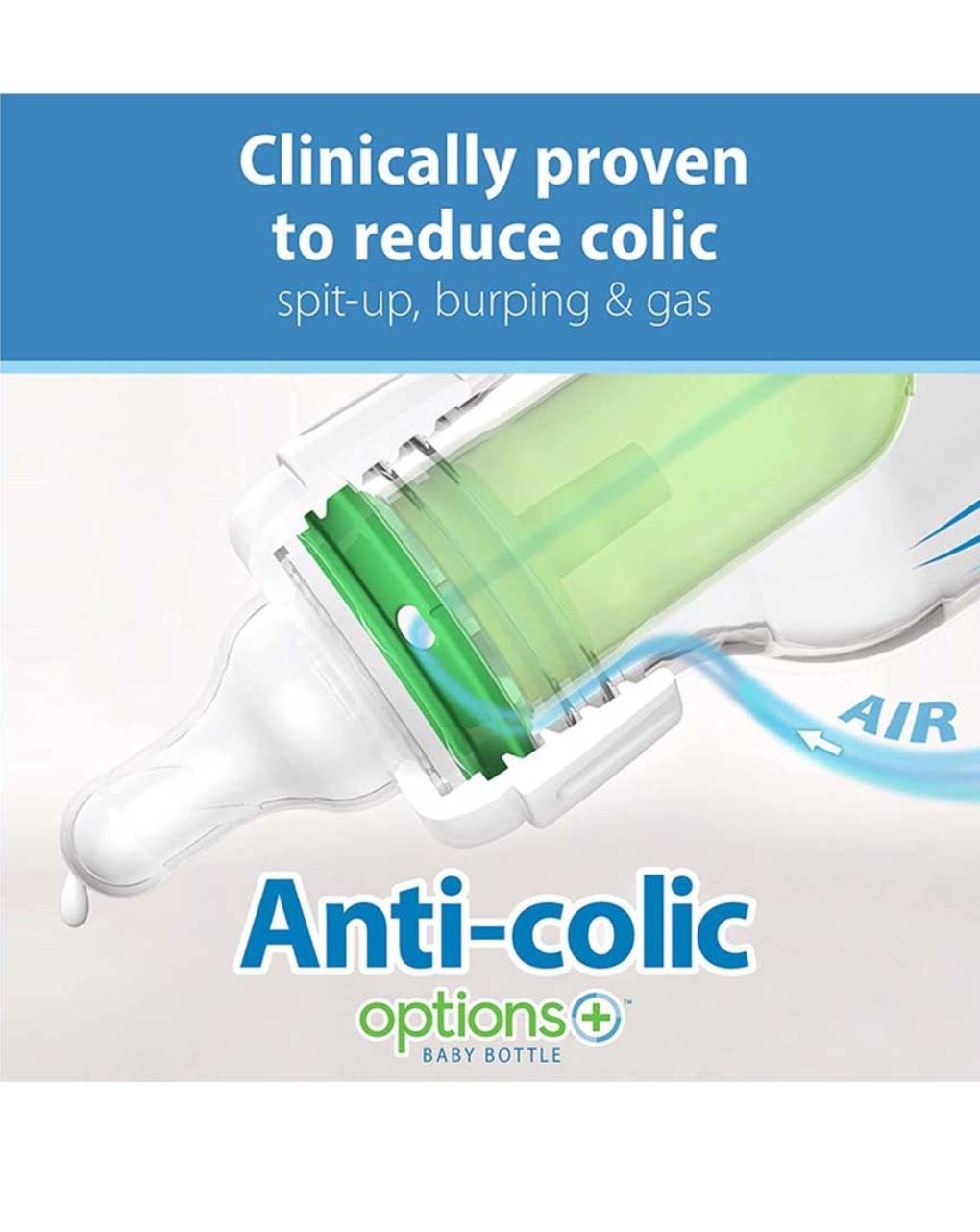 Dr. brown's options+ πλαστικό μπιμπερό με φαρδύ λαιμό 250ml κατσικούλα sb81107 - Dr Browns