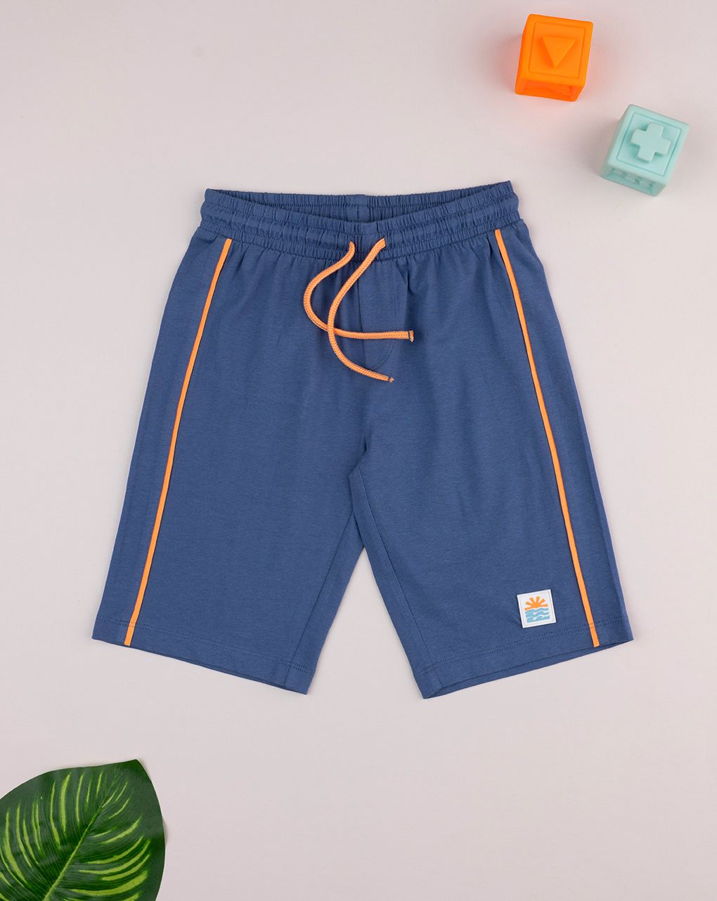 παιδική βερμούδα μπλε waves για αγόρι