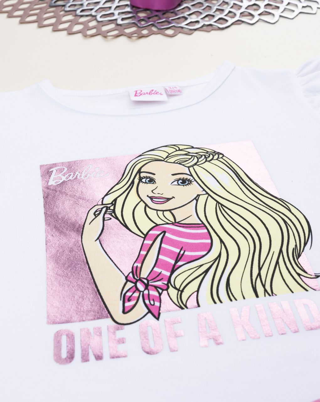 παιδικό σετ t-shirt και σορτσάκι barbie για κορίτσι - Prénatal