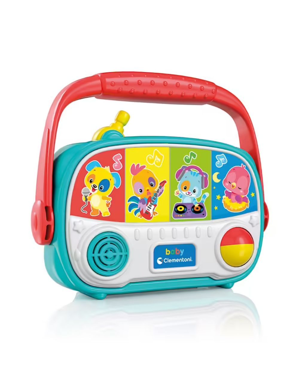 Baby clementoni βρεφικό παιχνίδι baby ραδιόφωνο 1000-17459 - BABY CLEMENTONI