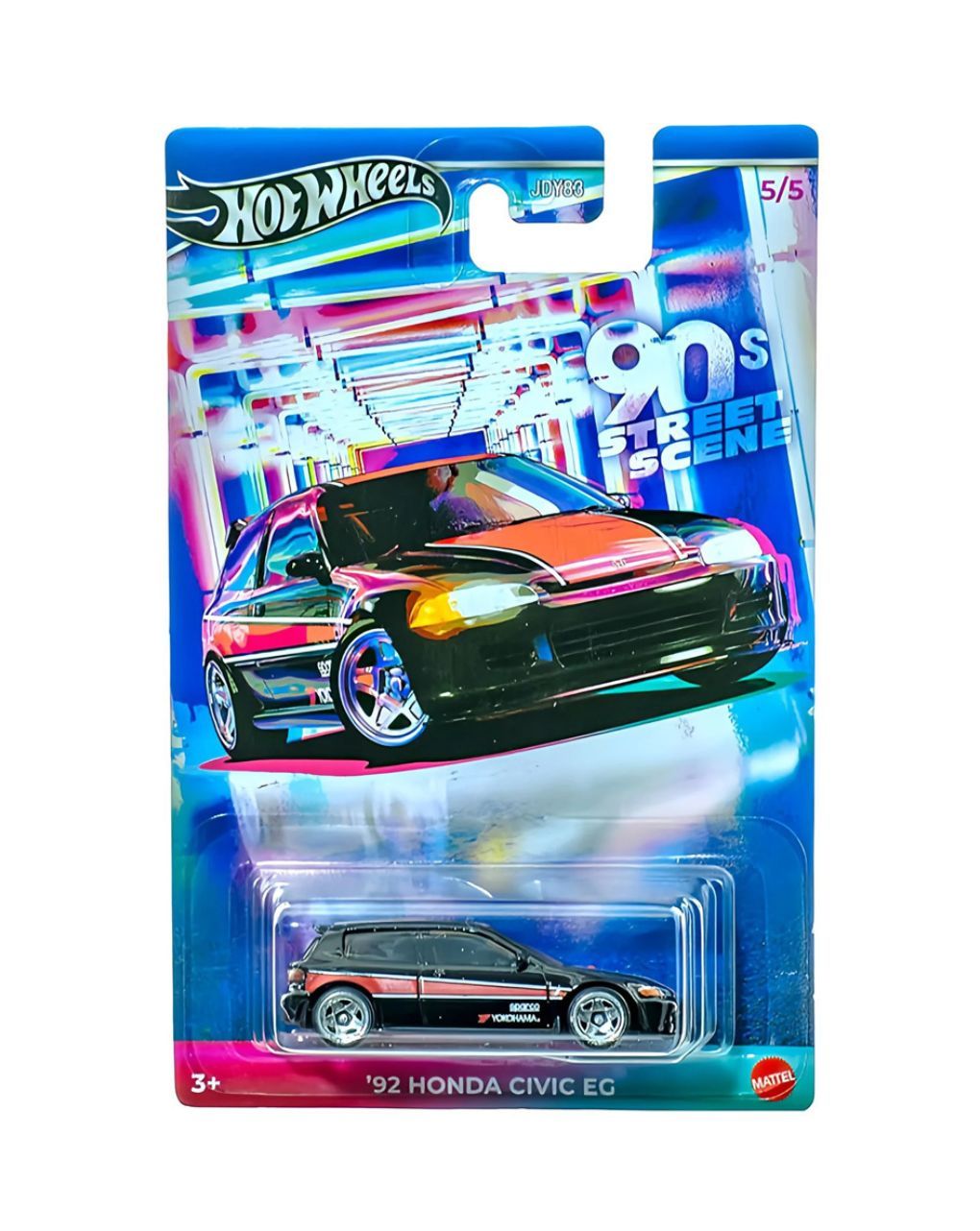 Mattel hot wheels αυτοκινητάκια-90's street scene jdy83 (5 σχέδια) - Hot wheels