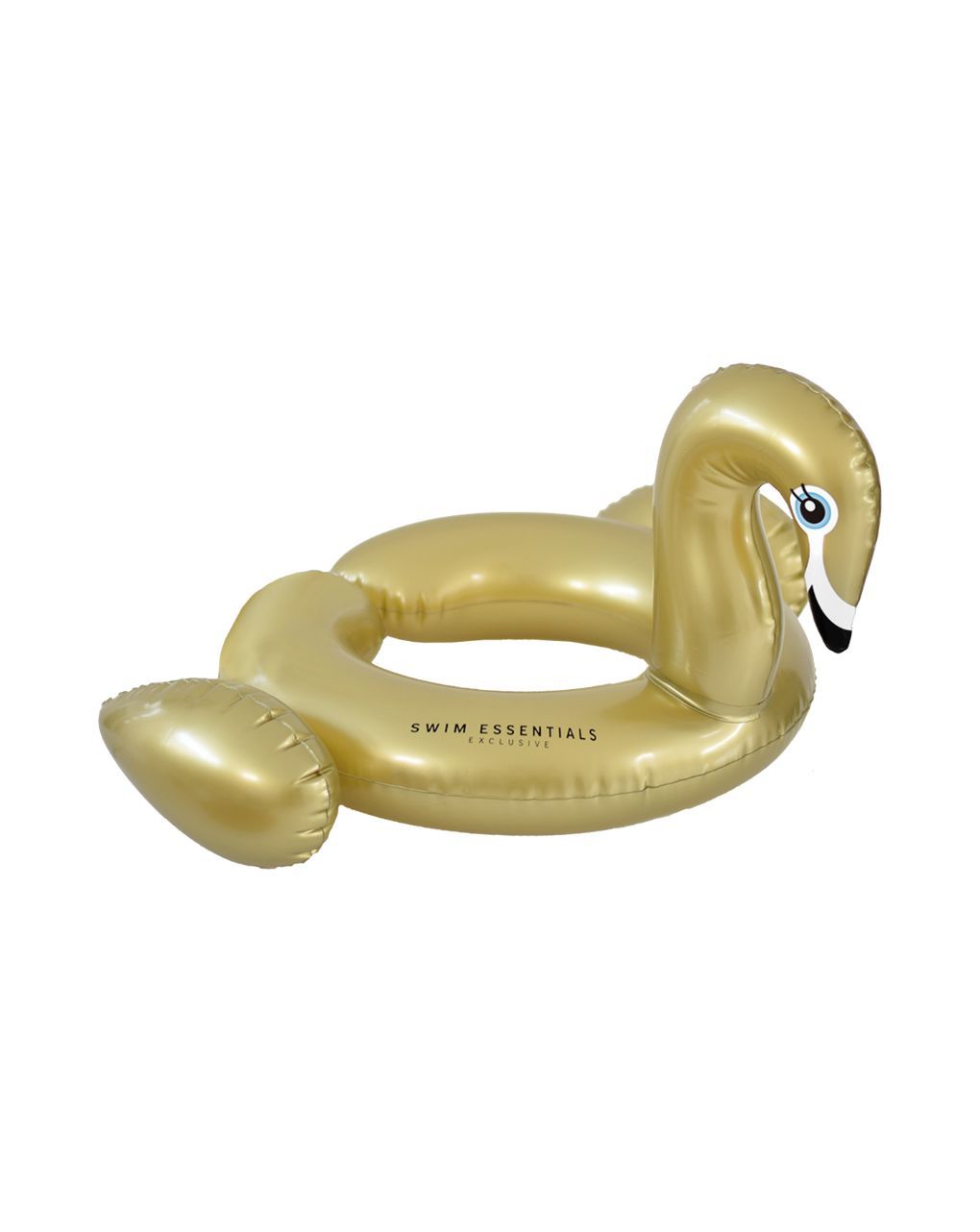 Swim essentials φουσκωτό σωσίβιο θαλάσσης 56cm splitring gold swan swe-2020se03