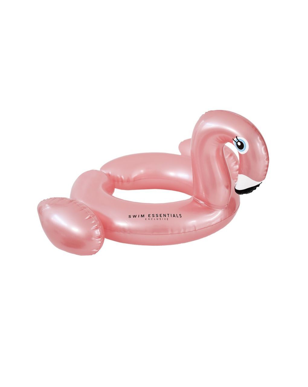 Swim essentials φουσκωτό σωσίβιο θαλάσσης 56cm splitring rose gold flamingo swe-2020se04